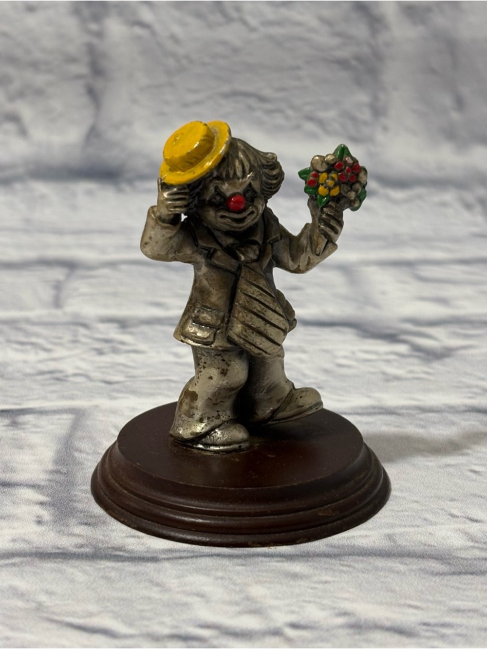 Vintage 1980’s George Good pewter clown figurine